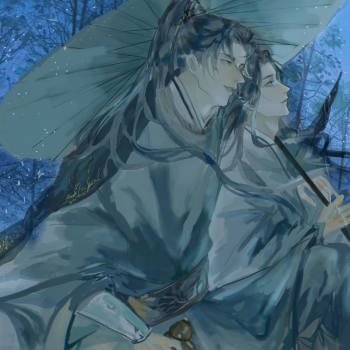 李杜同人_古风同人李杜指绘约稿绘画作品