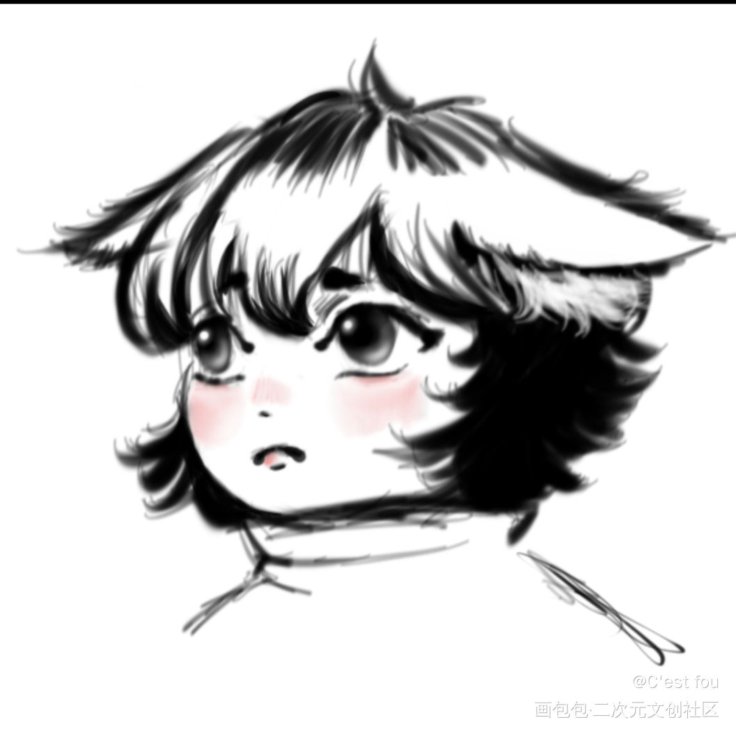 _Q版头像插画原创绘画作品