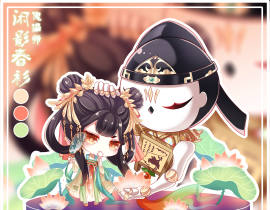 平安京·傀儡师_绘画作品