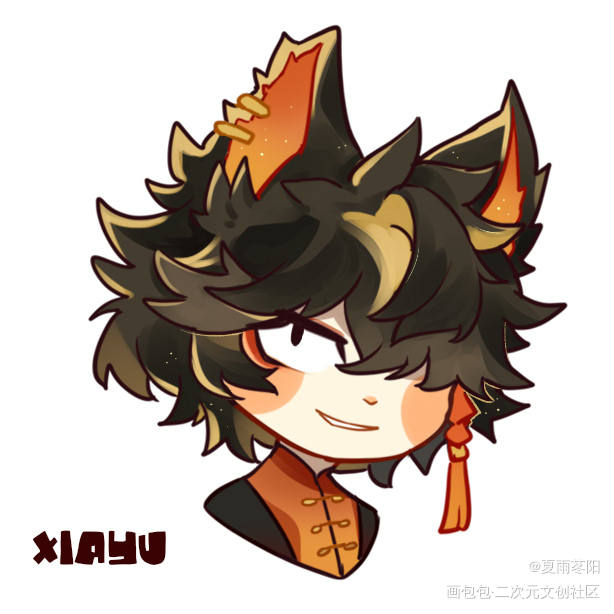 明日方舟小头系列_明日方舟夕年同人绘画作品
