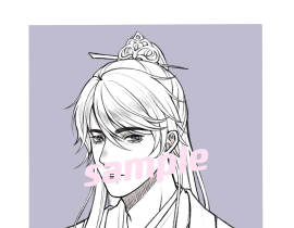 约的一张婚服李！_绘画作品