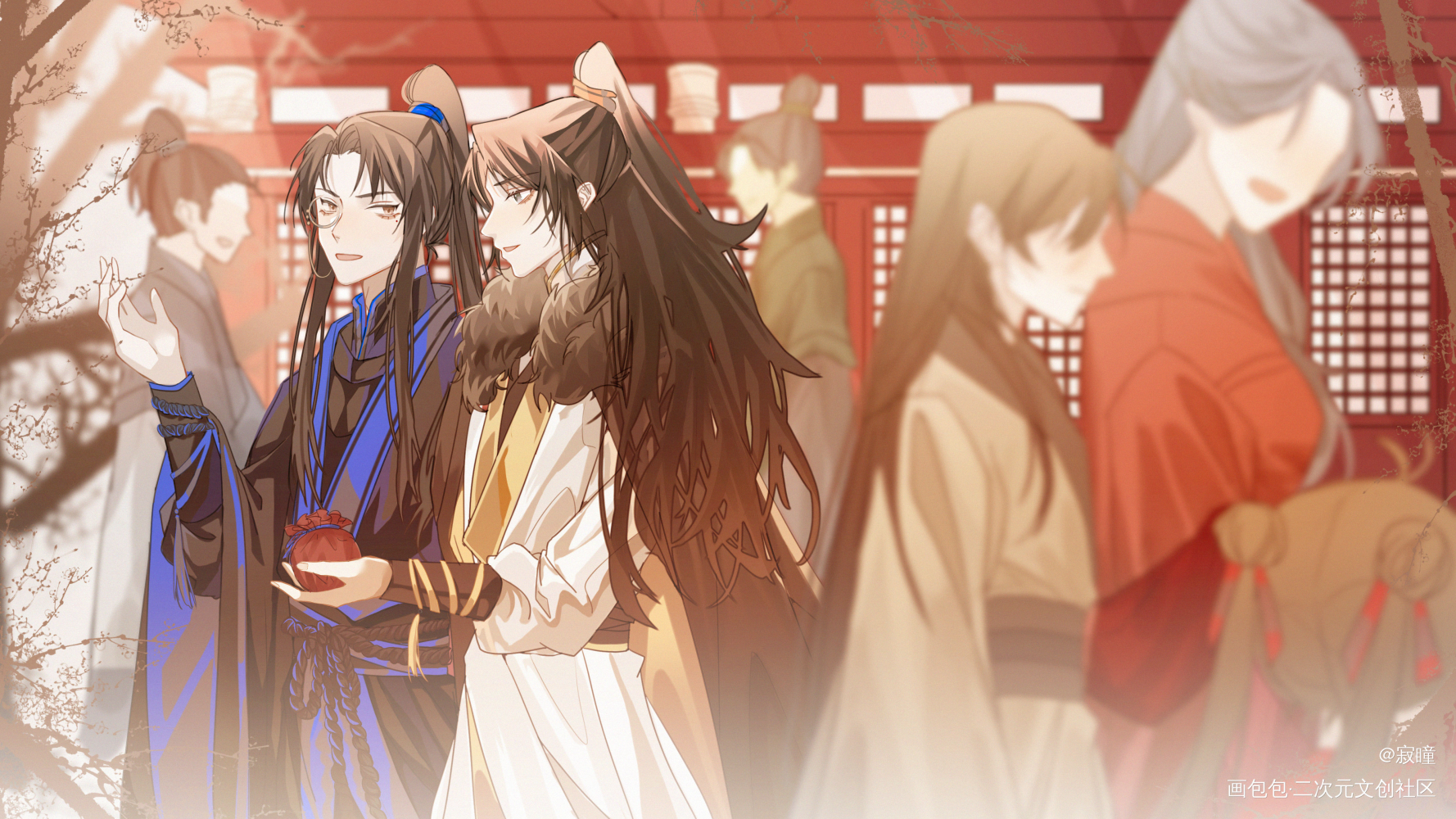 _杀破狼杀破狼长顾长庚顾昀绘画作品