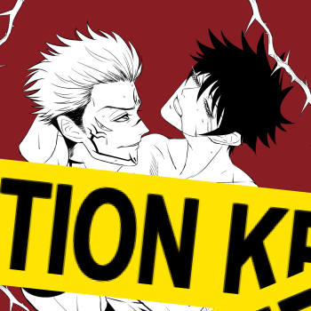 宿伏车_咒术回战宿伏伏黑惠两面宿傩绘画作品