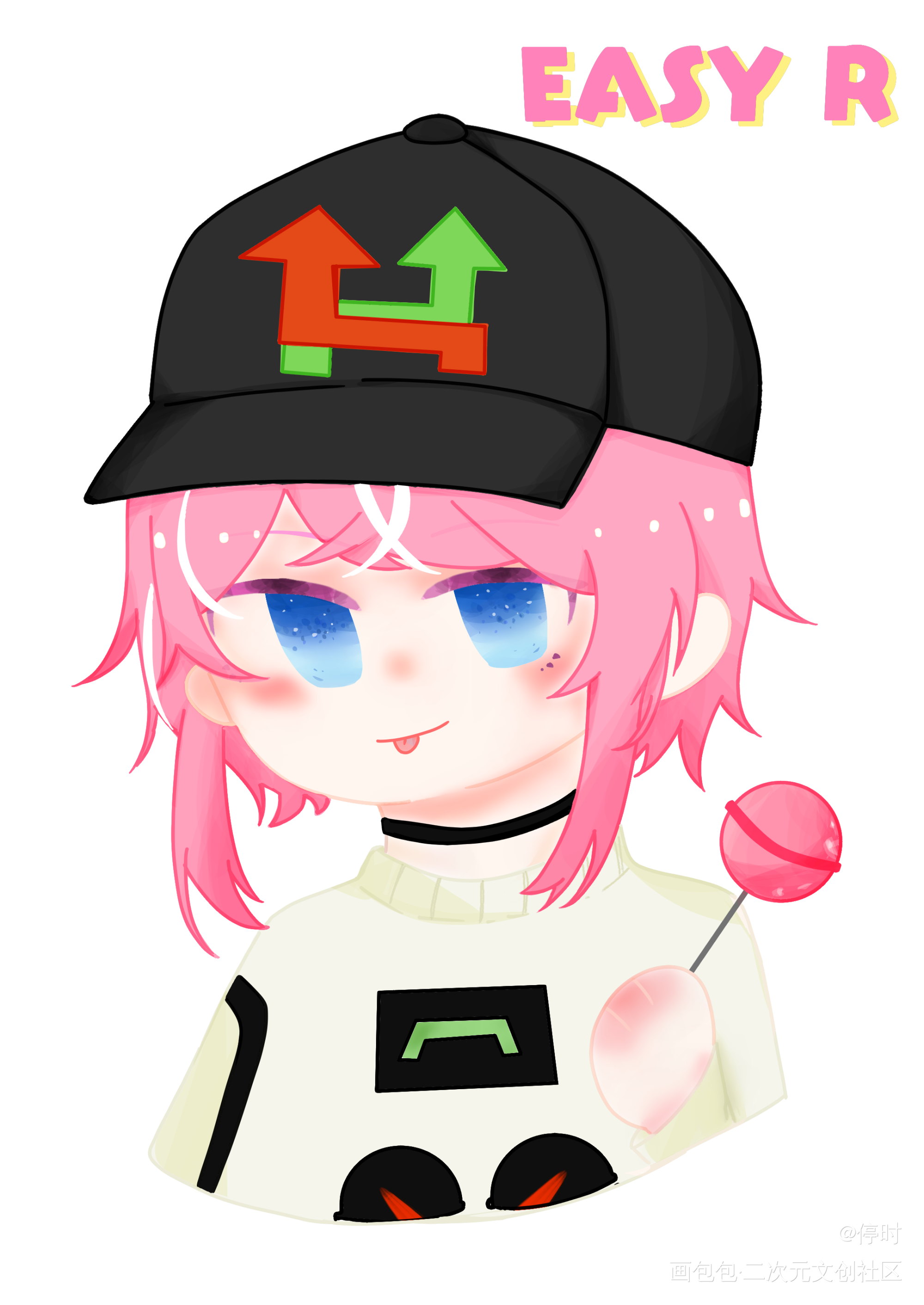 EASY R_催眠麦克风绘画作品