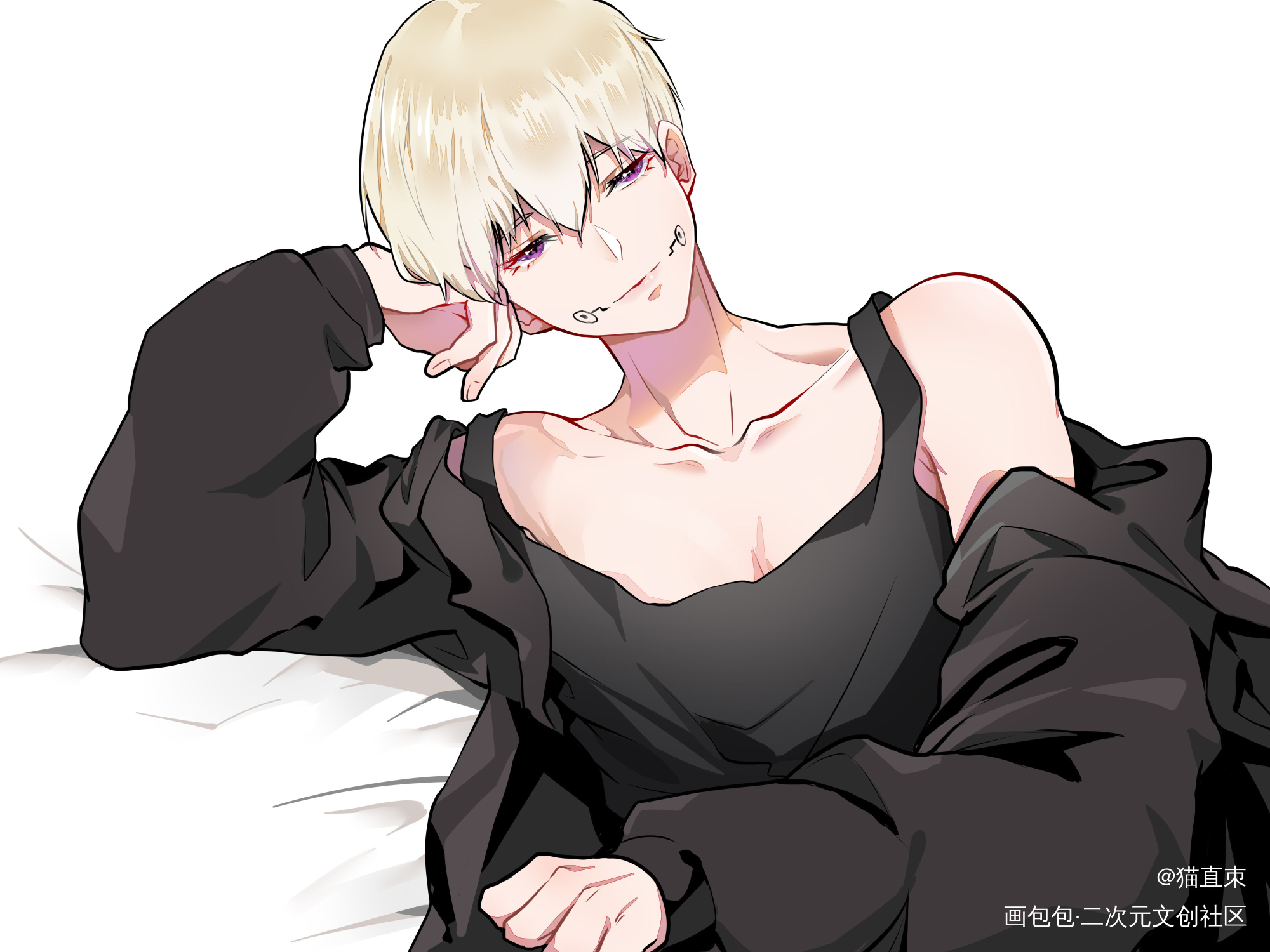 无_咒术回战狗卷棘同人绘画作品