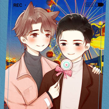 情人节快乐_谁把谁当真188男团妹叔黎朔赵锦辛q版同人绘画作品