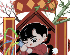 新年快乐！_绘画作品