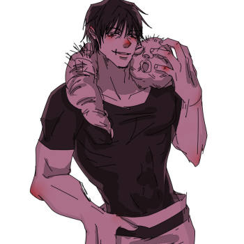 爹咪_咒术回战伏黑甚尔绘画作品