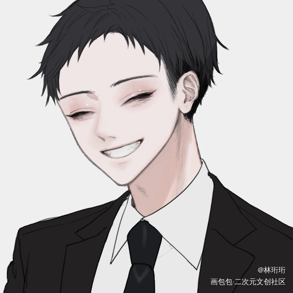 _小白杨188男团白新羽绘画作品