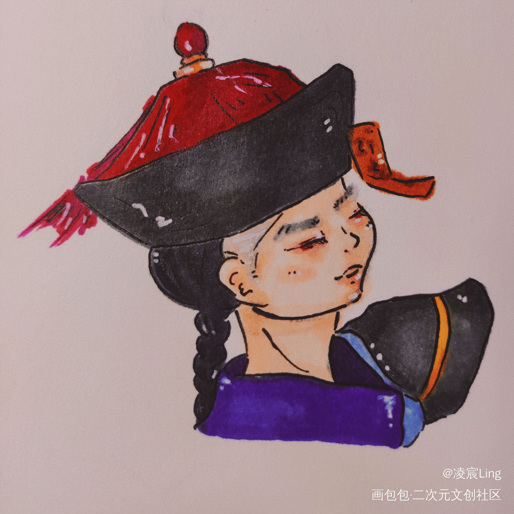 2020.8.16熊祁十周年_同人kUMAQI熊祁绘画作品