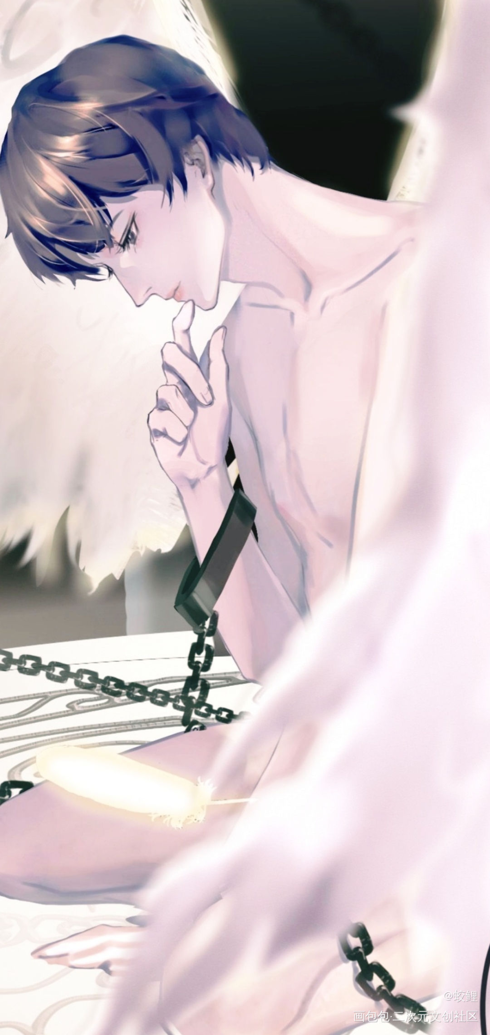 被囚禁的天使秀_188男团绘画作品