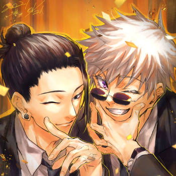 祓ったれ本舗_咒术回战五夏夏油傑夏五夏油杰五条悟同人绘画作品