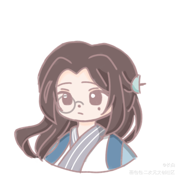 杀破狼杀破狼顾昀平涂q版头像同人杀破狼广播剧priest绘画作品