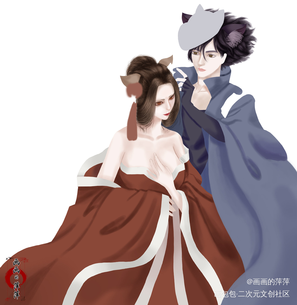 #忍界千万共创计划# 同人_厚涂我要上首推头像插画同人忍者必须死3绘画作品