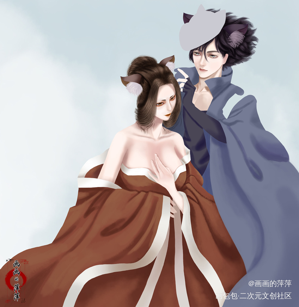 #忍界千万共创计划# 同人_厚涂我要上首推头像插画同人忍者必须死3绘画作品