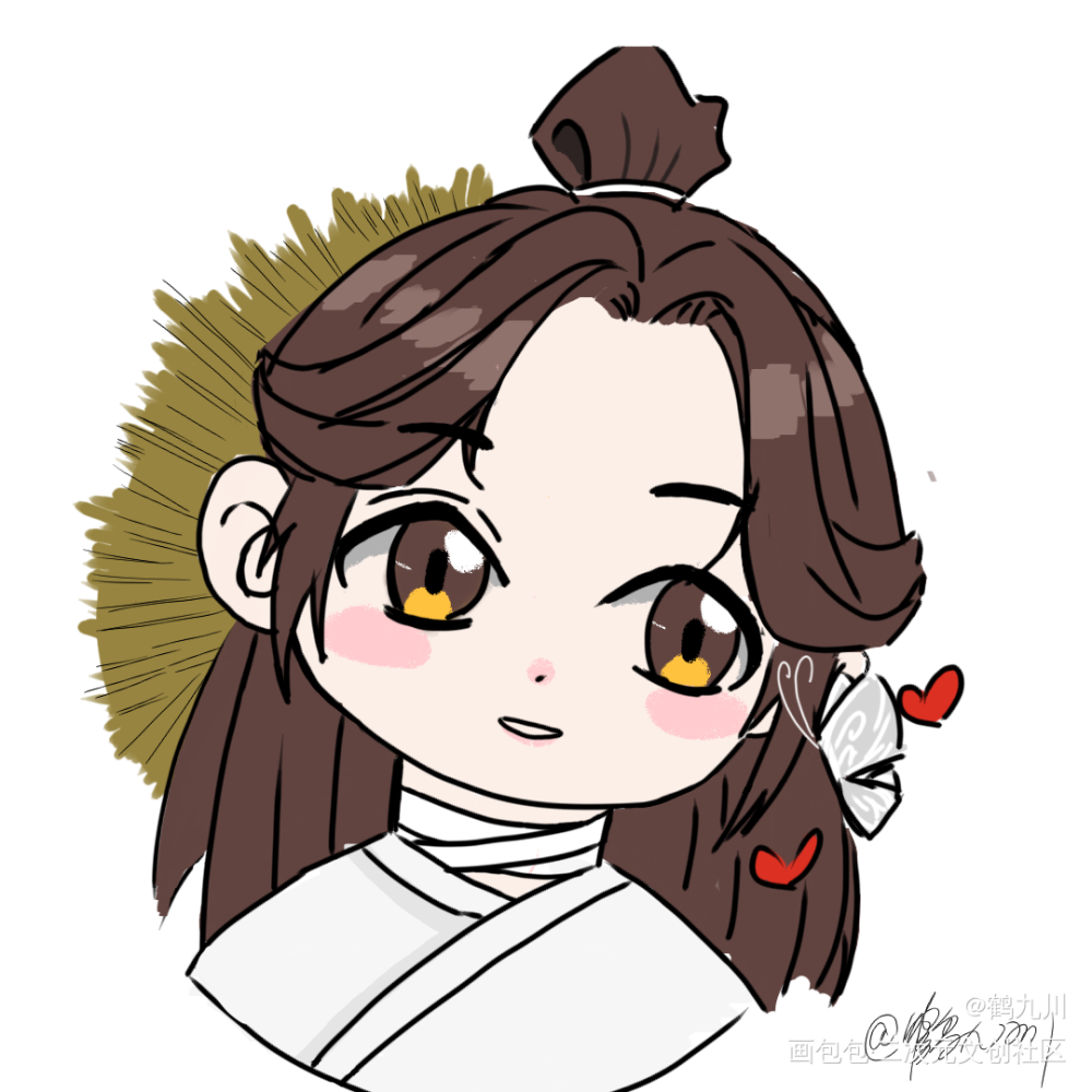 天官赐福_天官赐福谢怜Q版绘画作品
