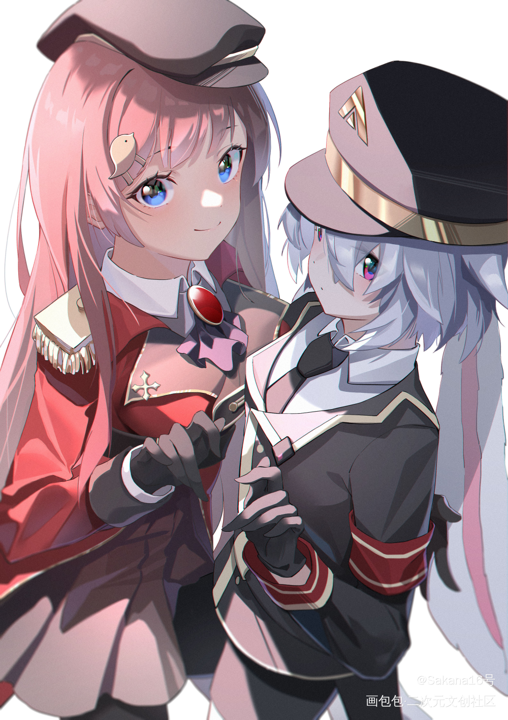 最近画的练习_平涂同人fate绘画作品