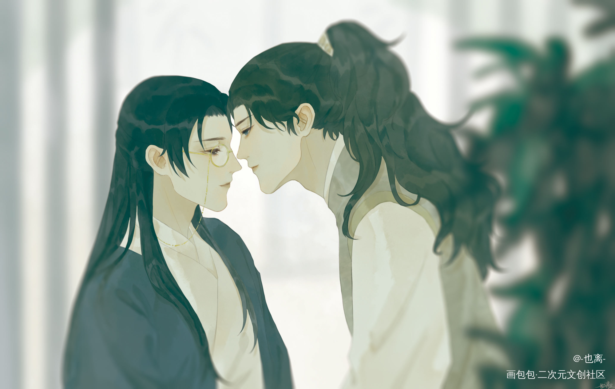 _杀破狼长顾长庚顾昀同人priest绘画作品