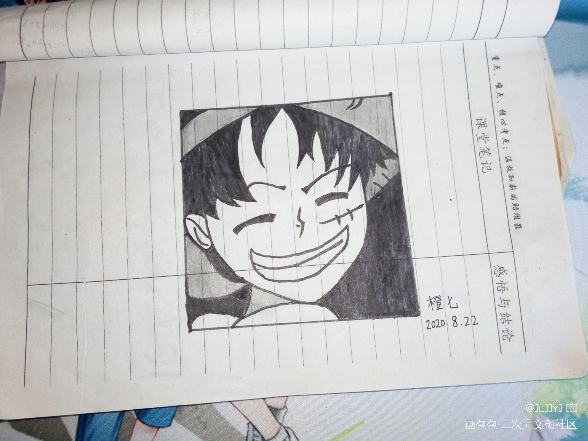 随便画画_海贼王绘画作品