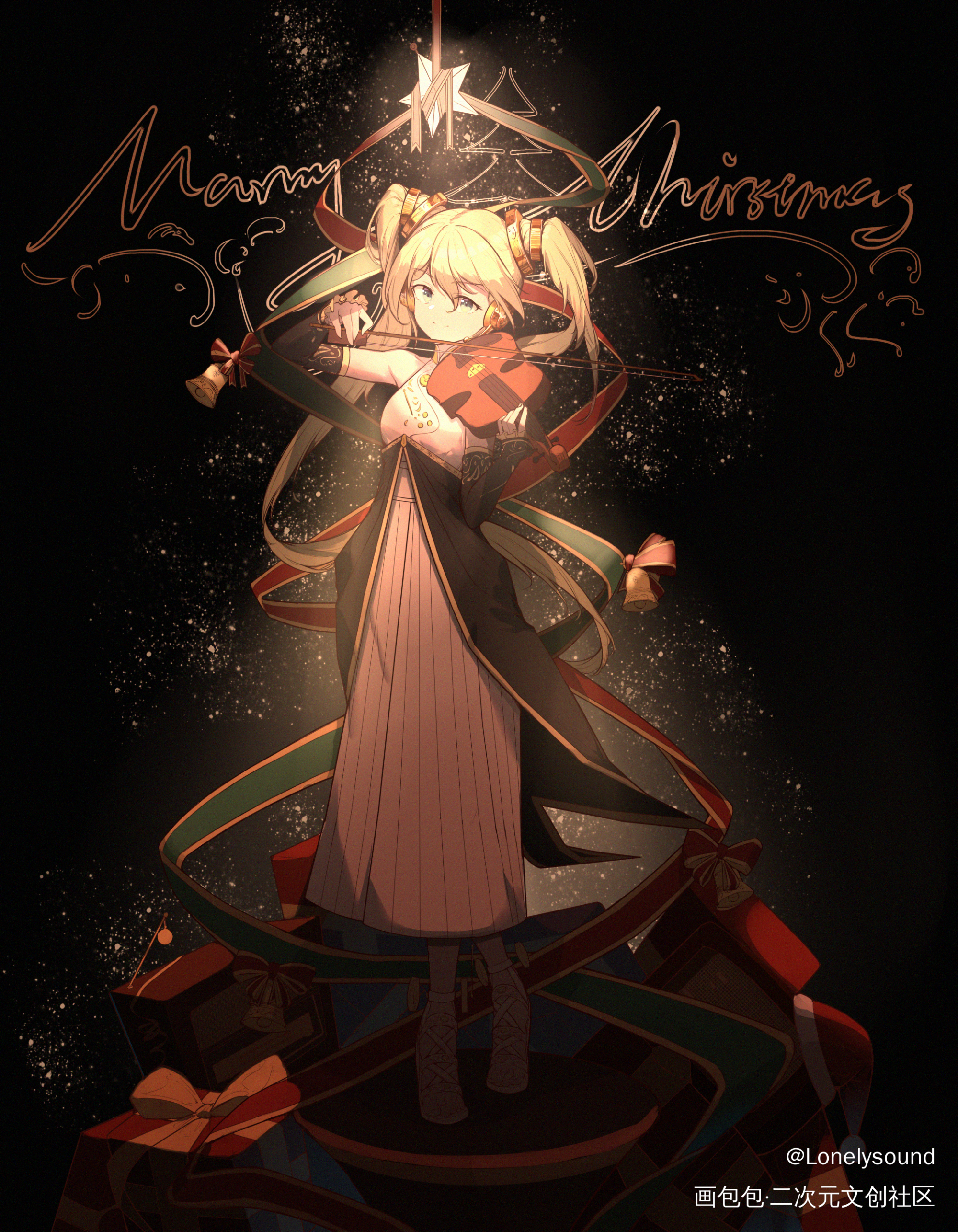 九月到现在的补发_VOCALOID初音未来初音未来日系插画绘画作品