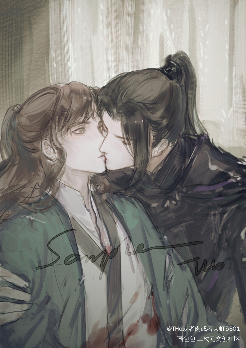 撒得一手好娇_杀破狼长顾长庚顾昀绘画作品
