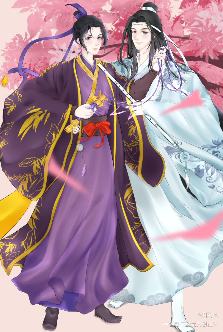 【曦澄】约稿_魔道祖师曦澄约稿绘画作品