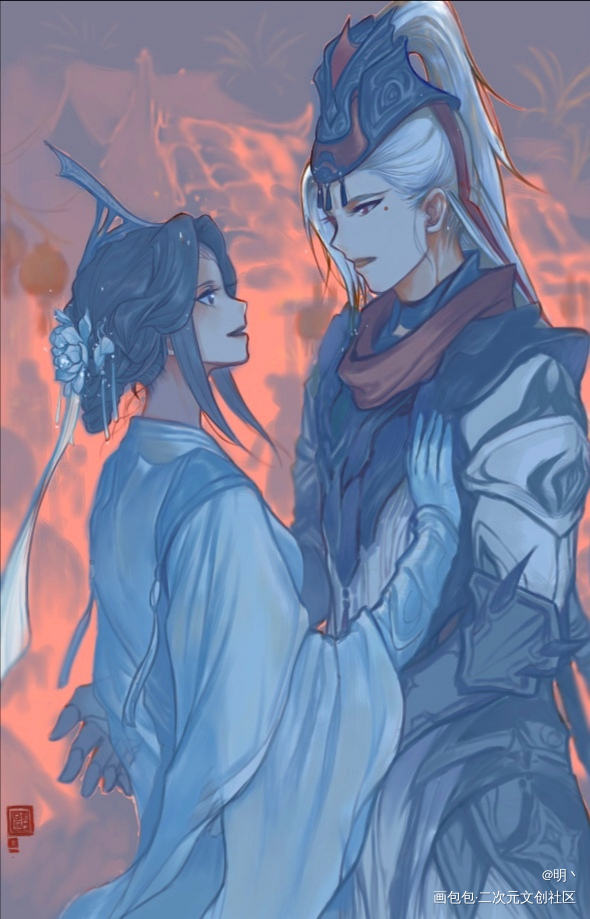 雪羊_剑网3雪羊绘画作品