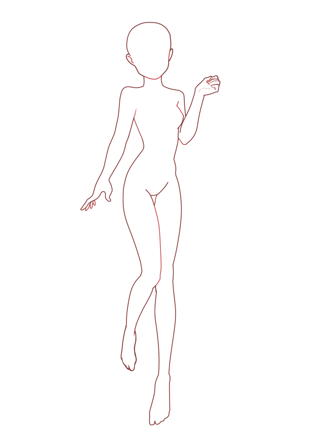 免费人模_免费模板模板绘画作品