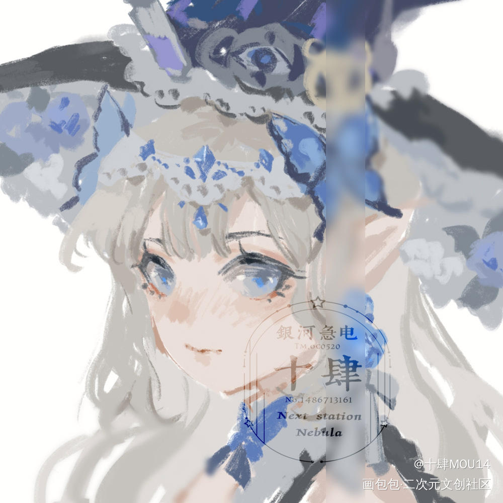 摸鱼头客单六枚入_人设同人绘画作品