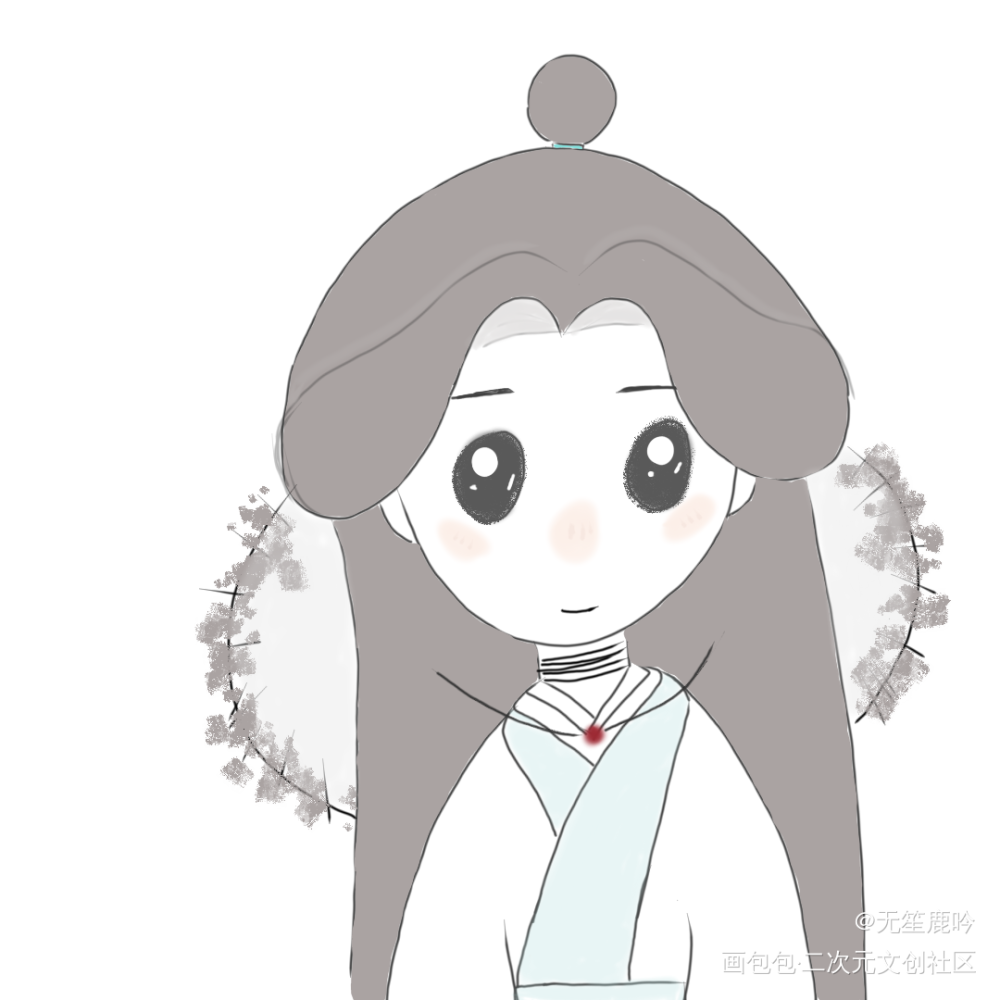 怜怜小可爱_天官赐福花怜谢怜绘画作品