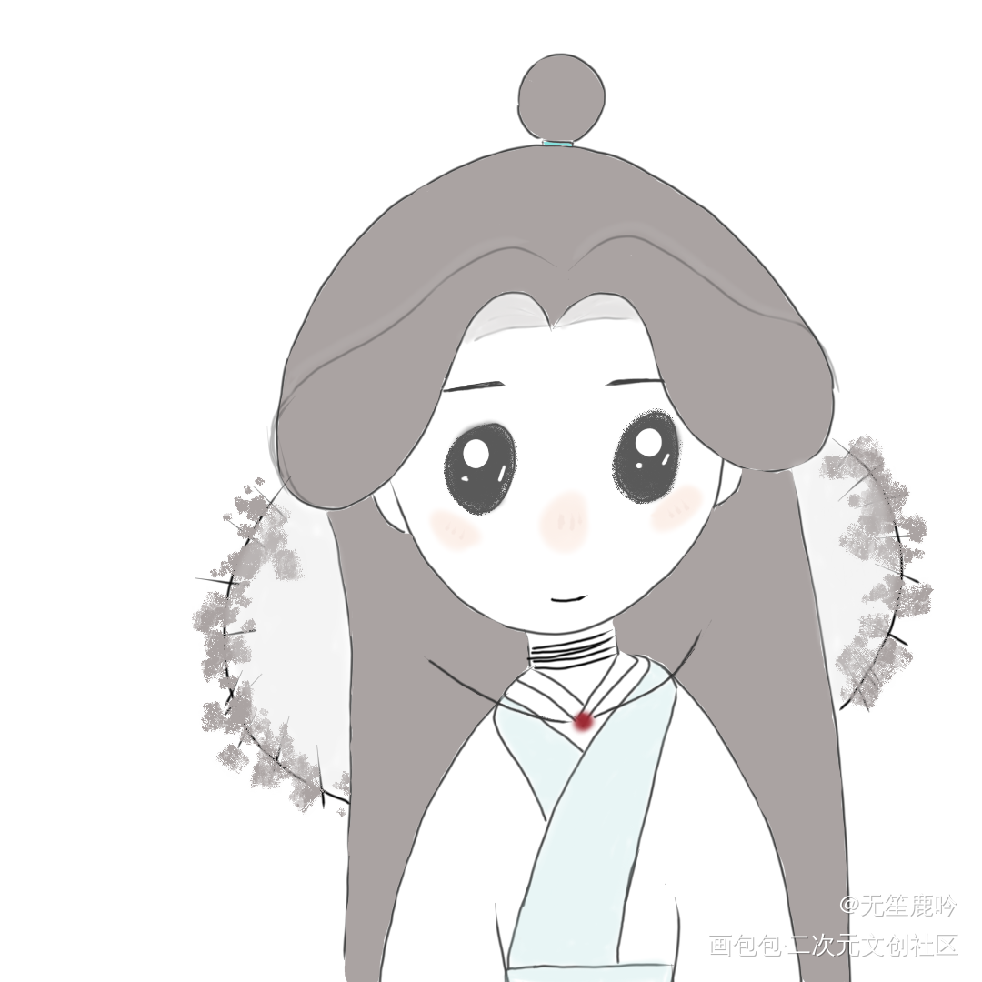 怜怜小可爱_天官赐福花怜谢怜绘画作品