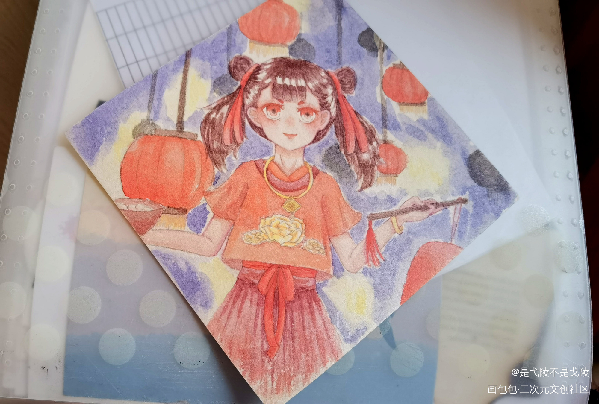 17年元宵节_原创绘画作品