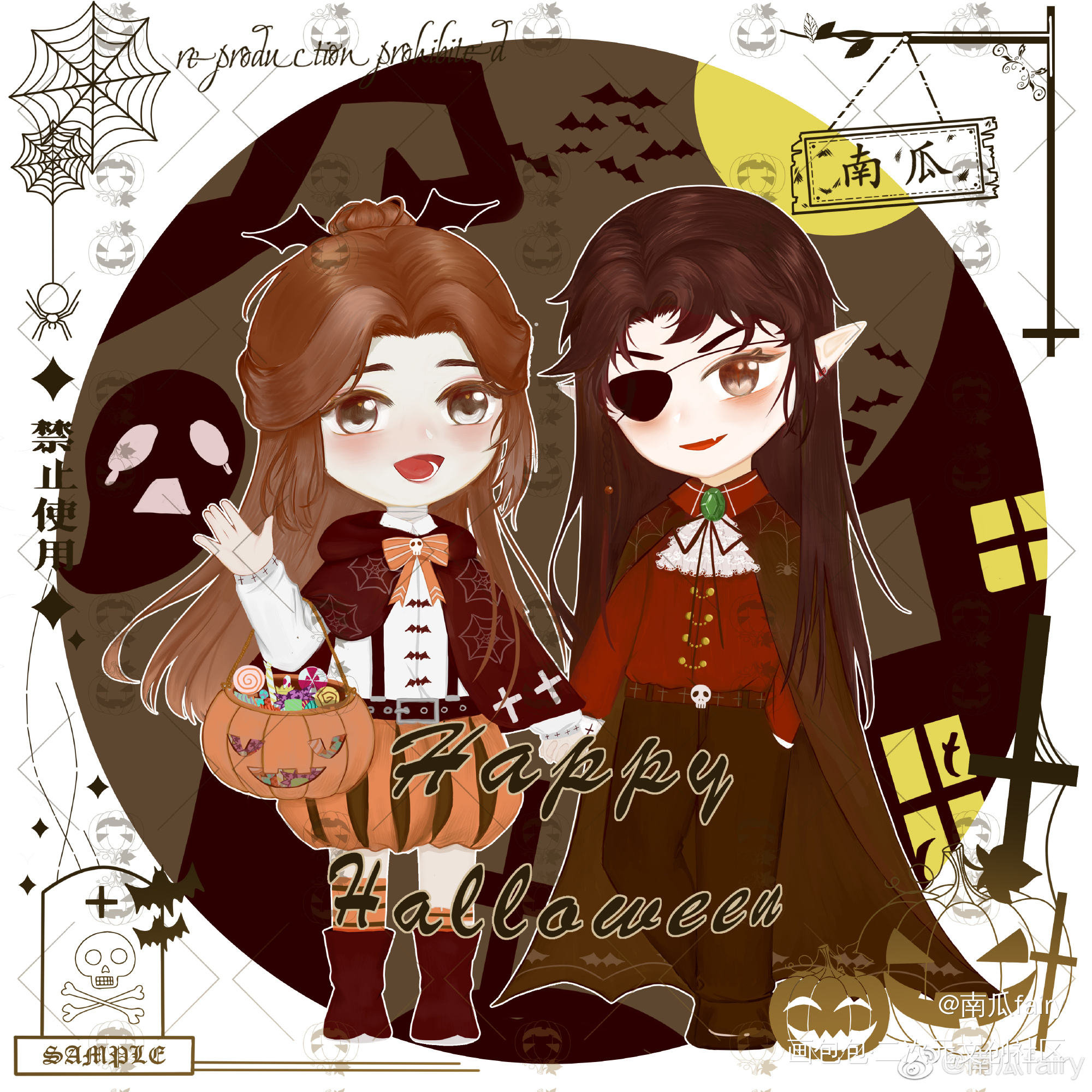 天官赐福_天官赐福绘画作品