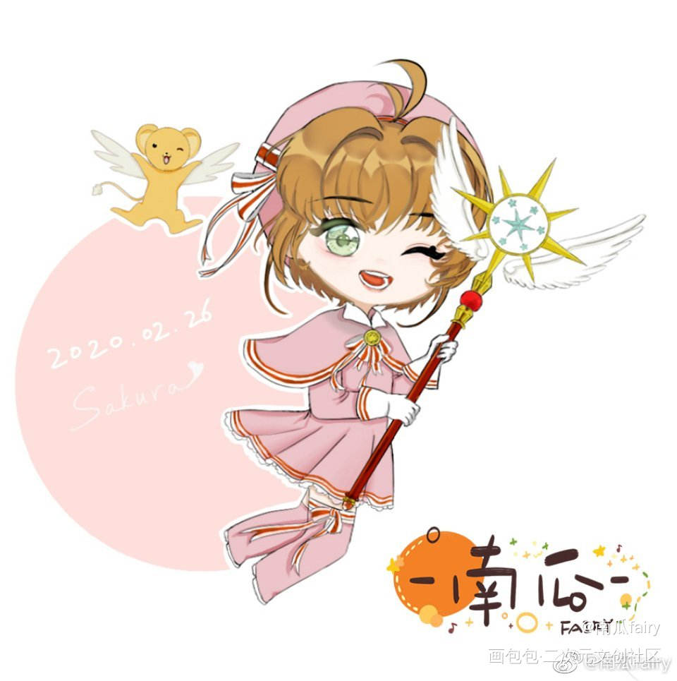 魔卡少女樱_魔卡少女樱绘画作品
