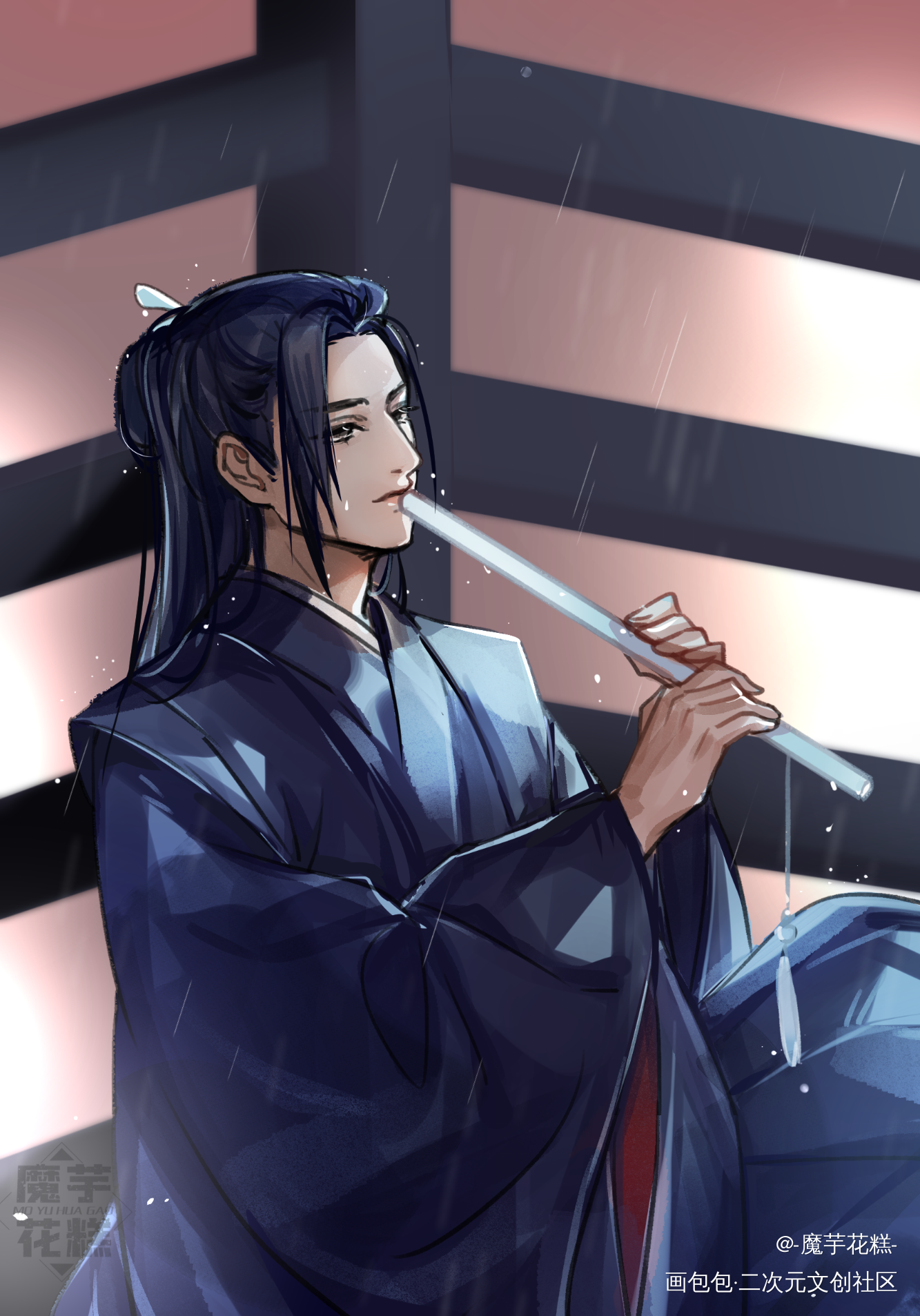 _山河令厚涂插画同人绘画作品