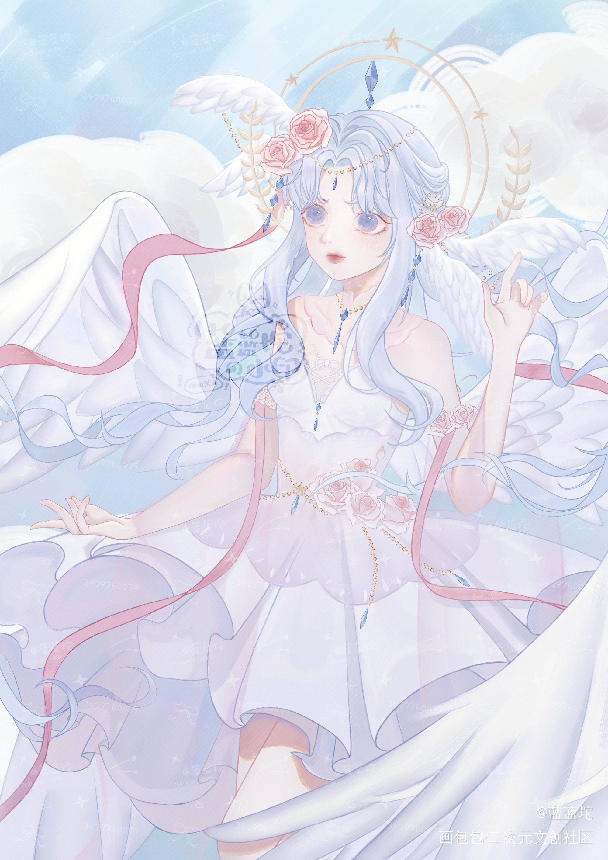 私人稿件_日系插画ococ绘画作品
