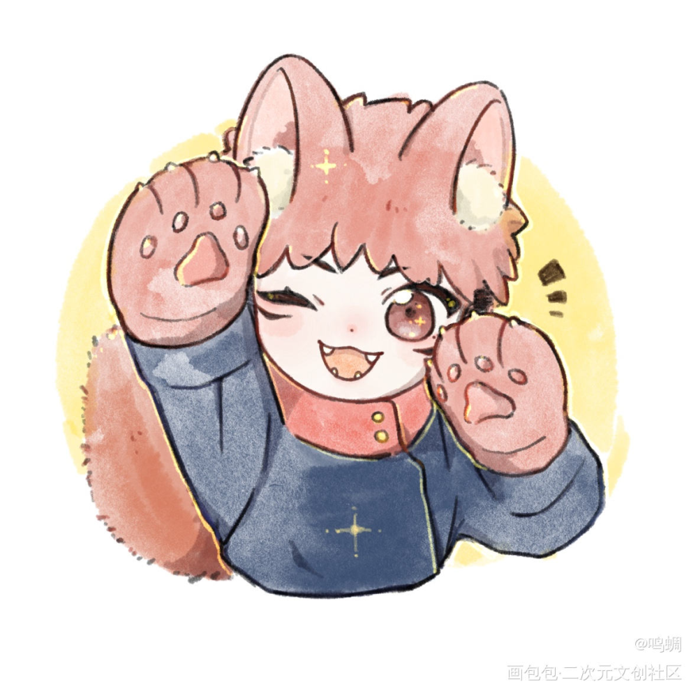 虎虎宝贝_咒术回战绘画作品