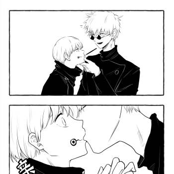 阿这忘了数到几了_咒术回战狗卷棘五条悟五棘绘画作品