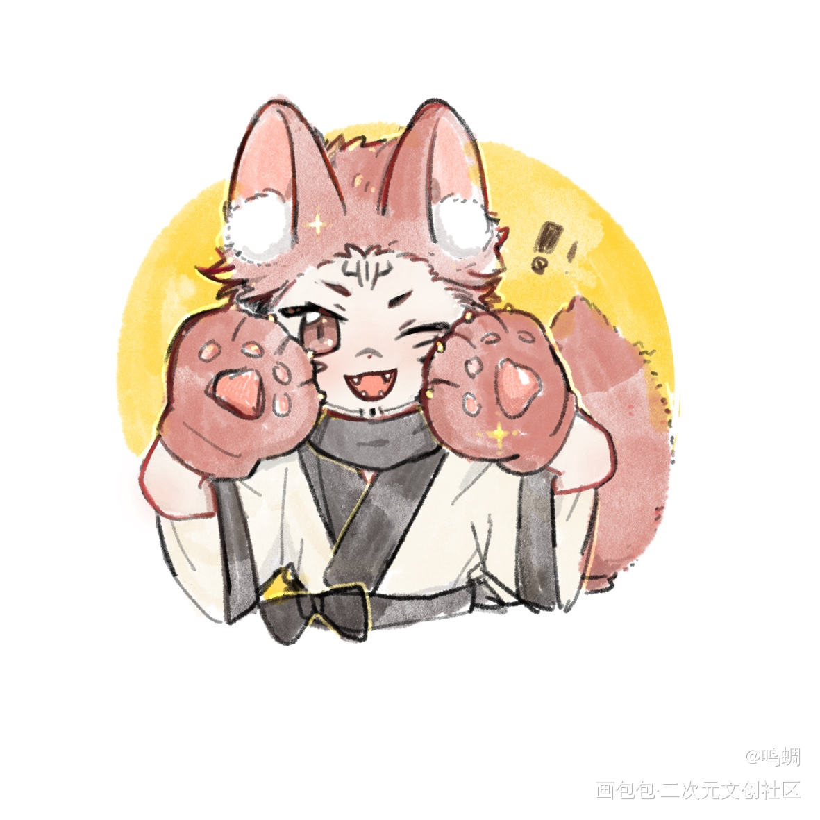 可可爱爱傩傩子_咒术回战绘画作品
