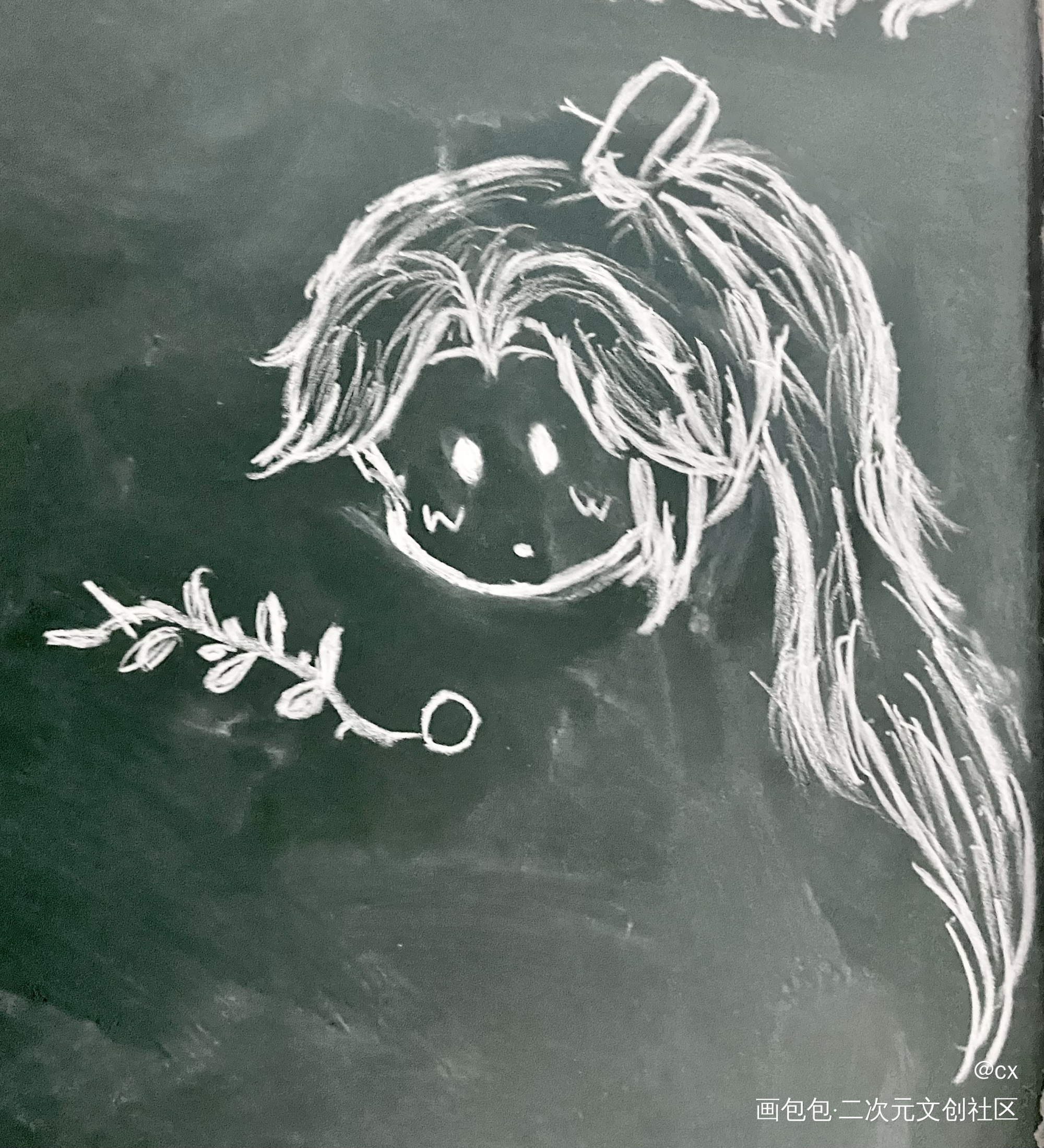 _二哈和他的白猫师尊燃晚绘画作品