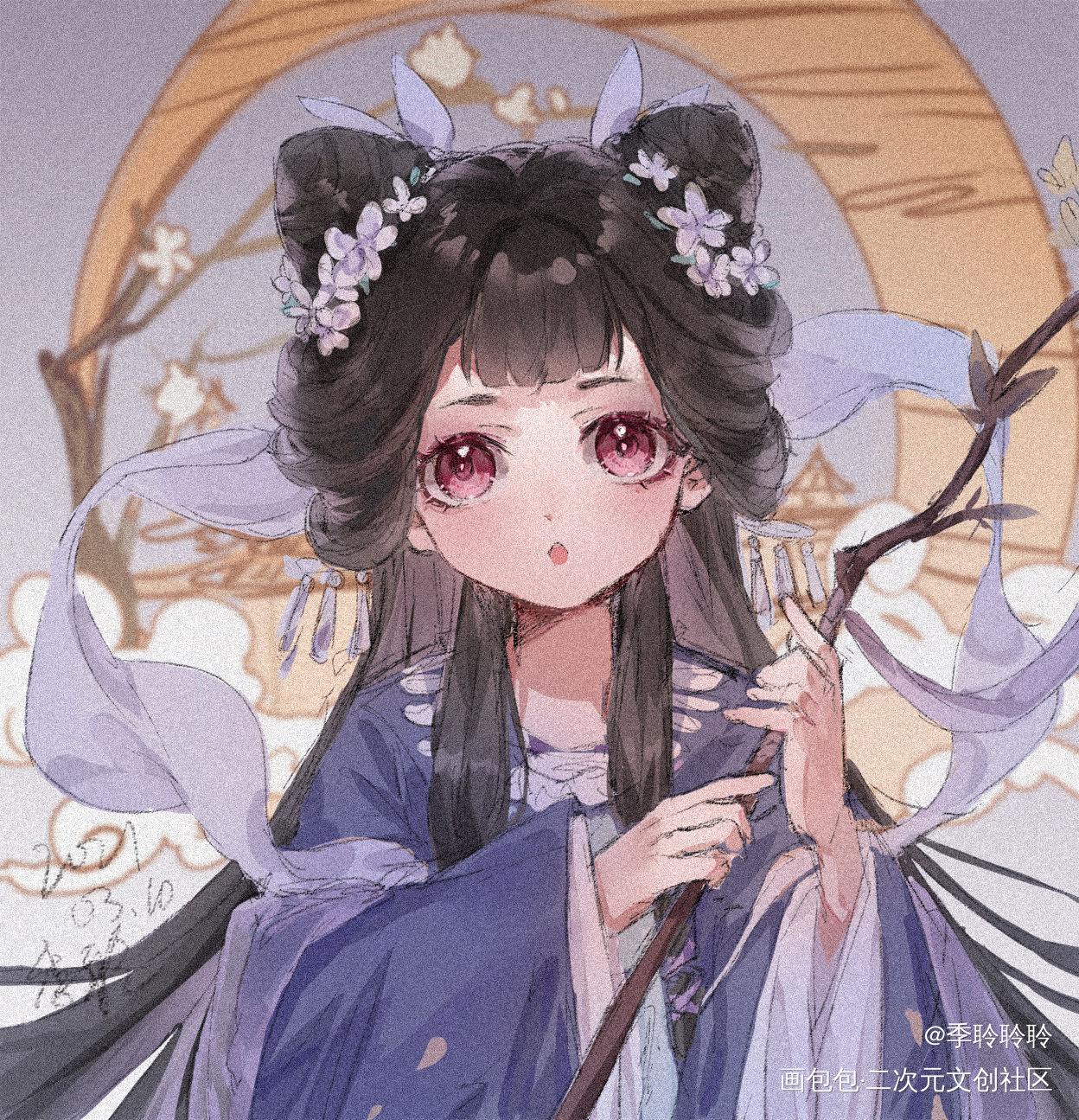 小公主_阴阳师决战平安京辉夜姬绘画作品