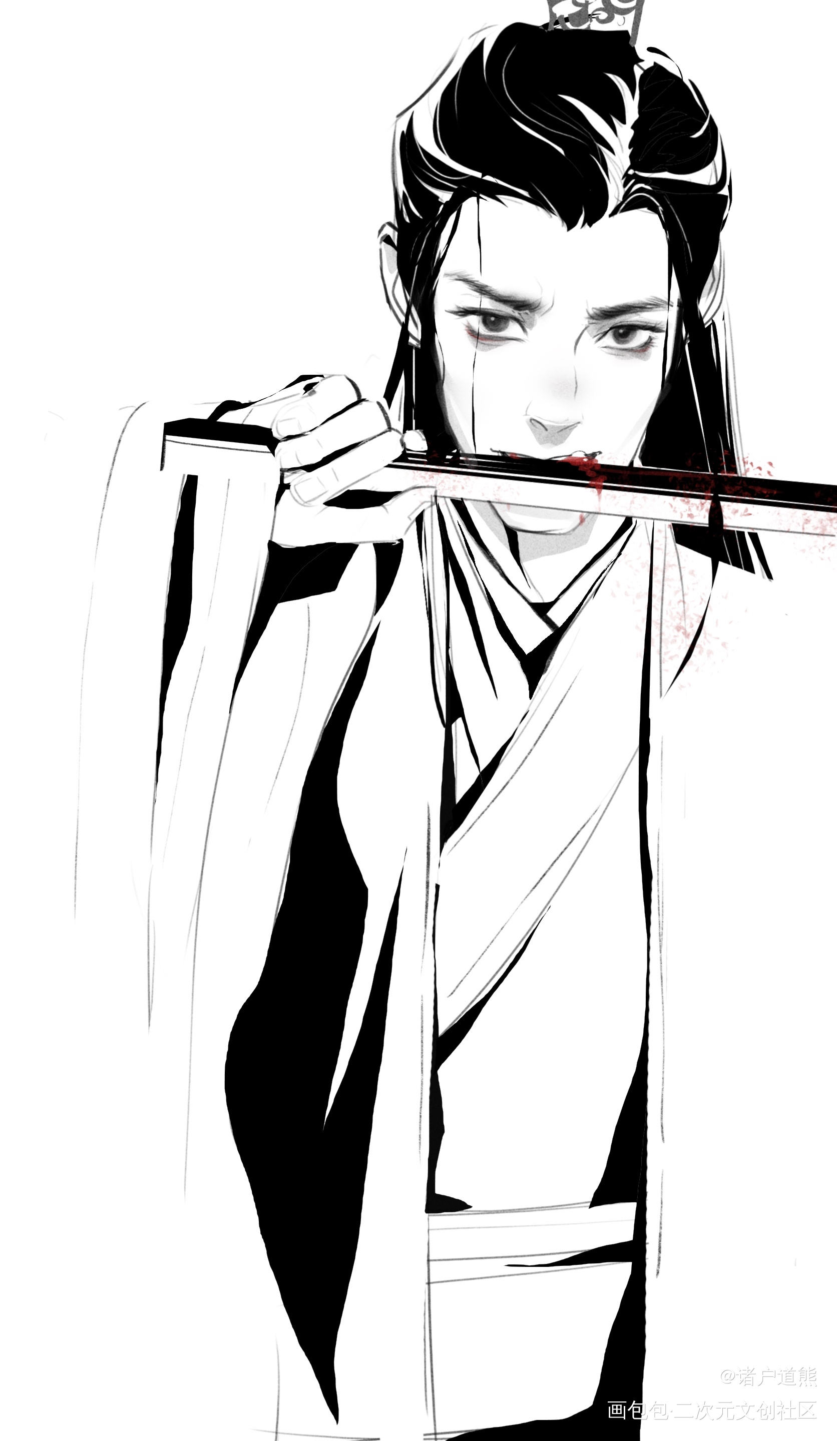 wink星_山河令温客行同人绘画绘画作品