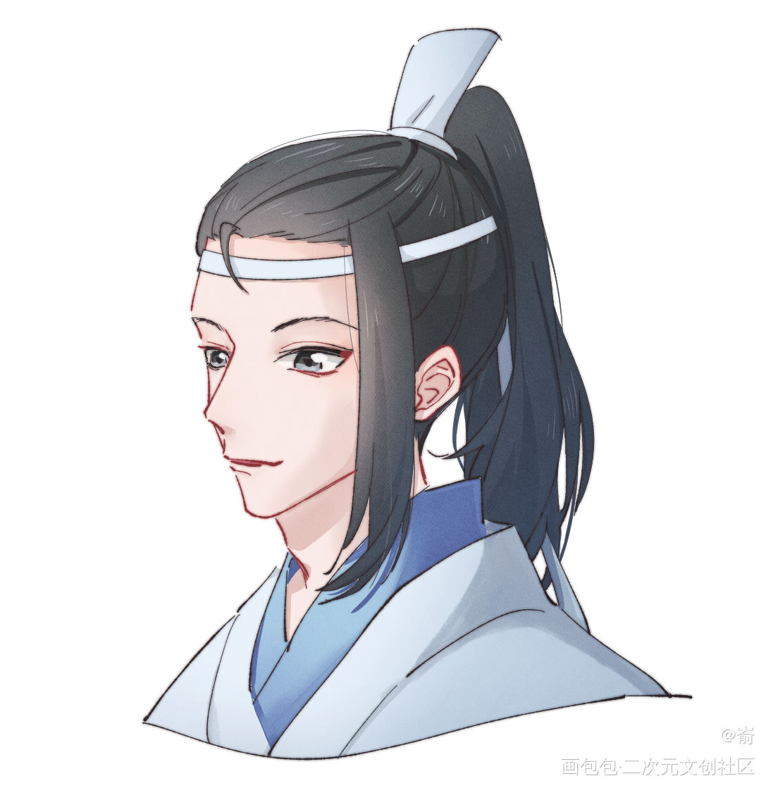 魔道祖师合集_魔道祖师忘羡追凌蓝景仪蓝思追金凌蓝忘机魏无羡平涂同人绘画作品