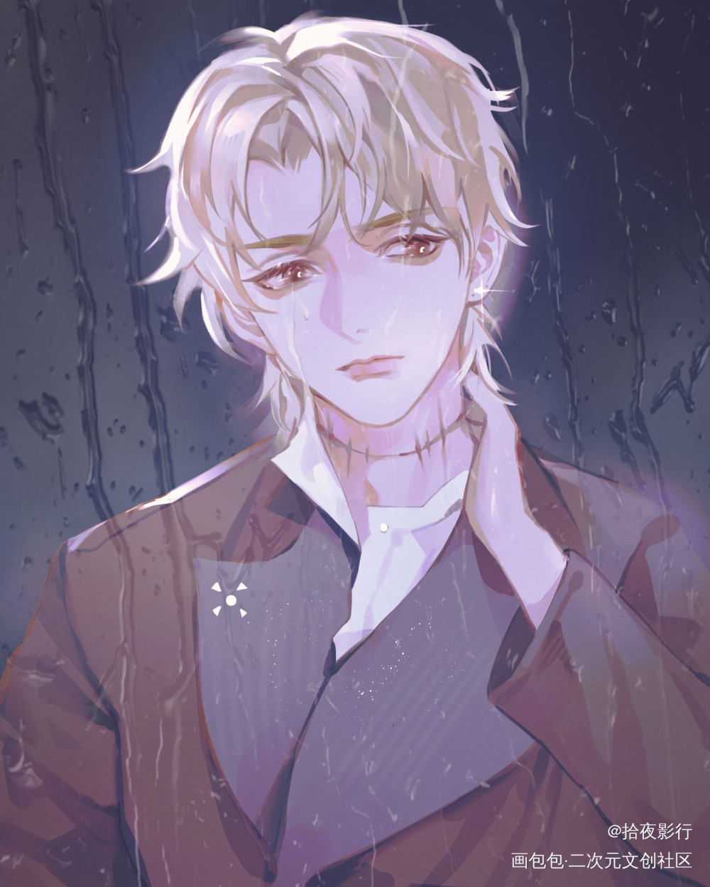 _JOJO的奇妙冒险DIO绘画作品