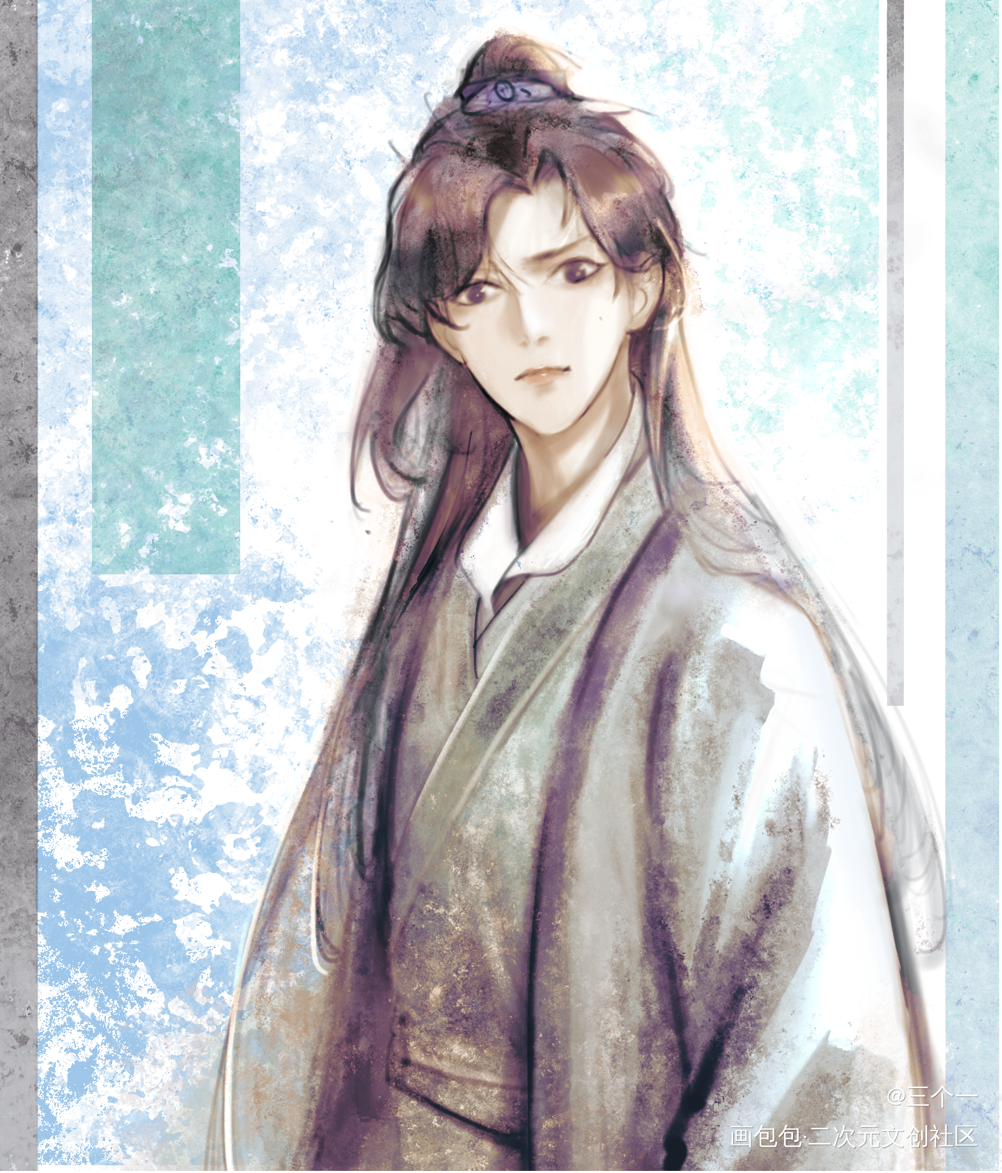 老婆生气！_山河令周子舒同人绘画作品