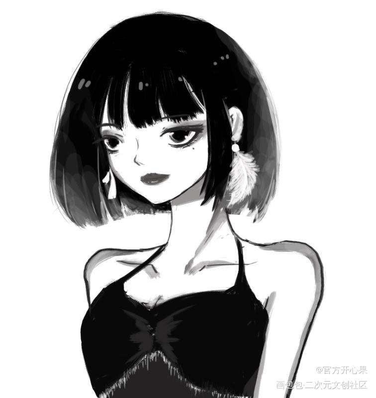 今日份萌新_瞎画求点评原创绘画作品