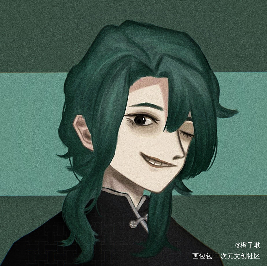 oc_厚涂原创oc绘画作品