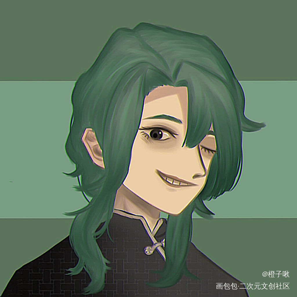 oc_厚涂原创oc绘画作品