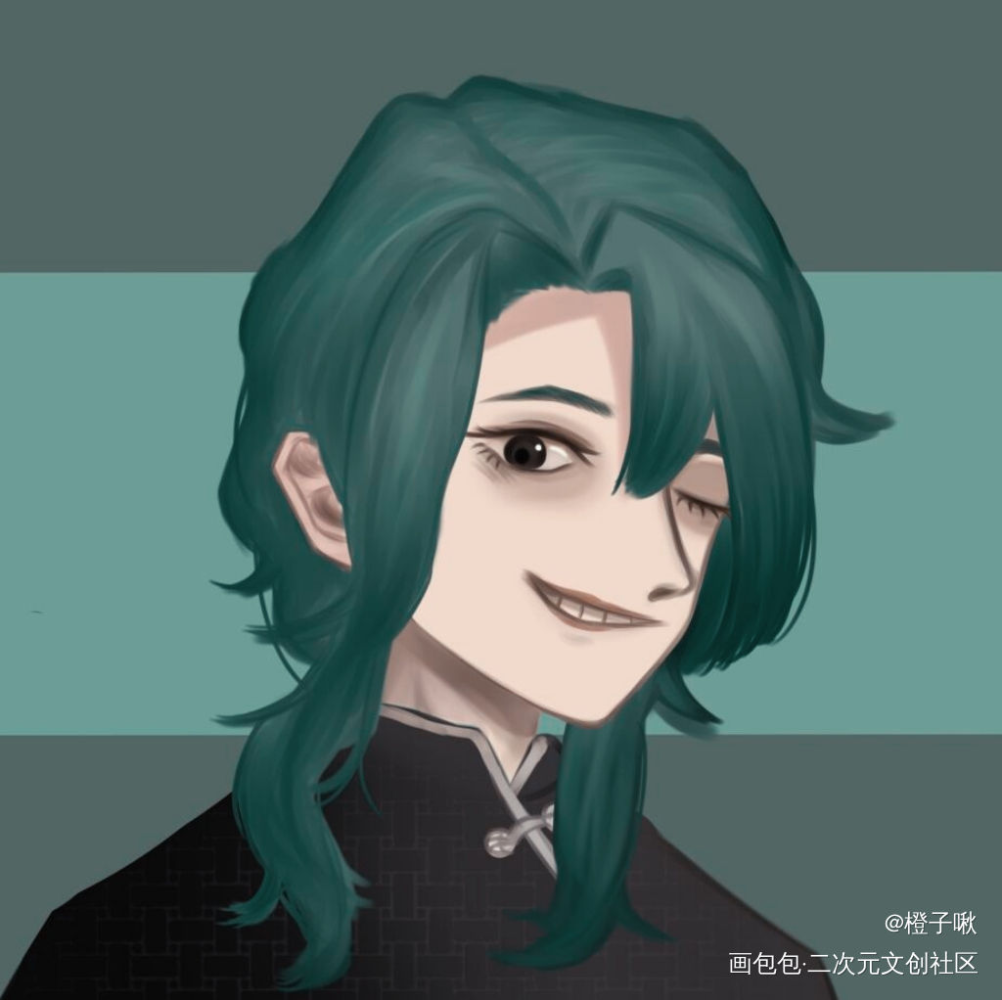 oc_厚涂原创oc绘画作品