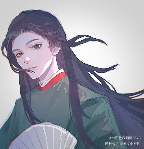 摸鱼_山河令古风绘画作品